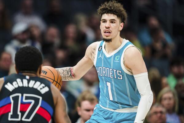 LaMelo Ball breaks ankle latest setback in rough season AP News
